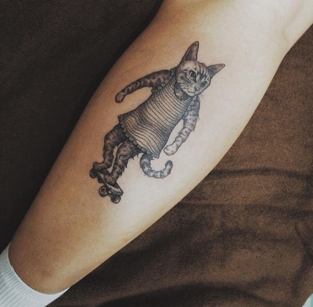 Koi tetovn / Cat tattoo